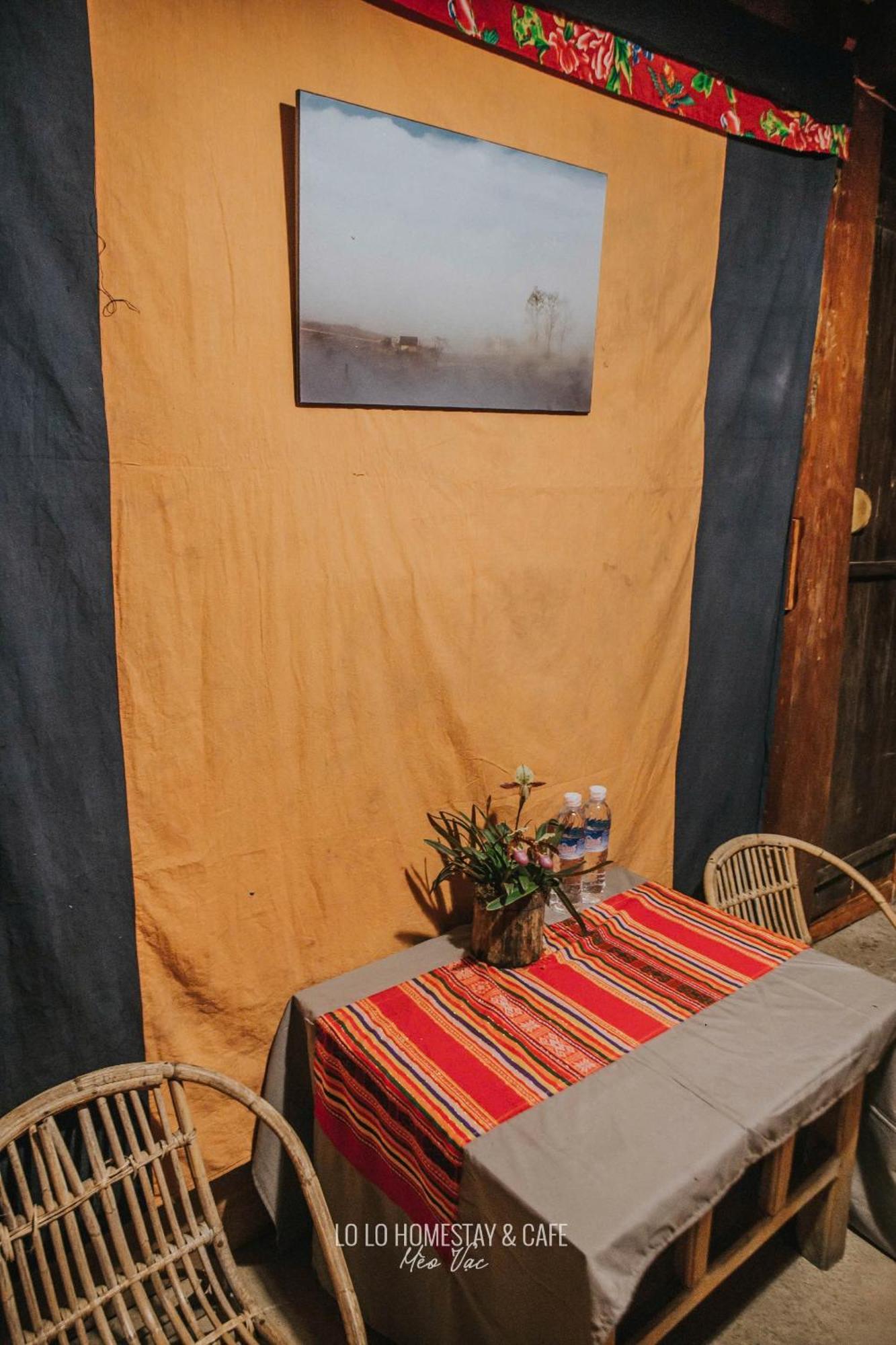 Lo Lo Homestay & Cafe Meo Vac Bagian luar foto